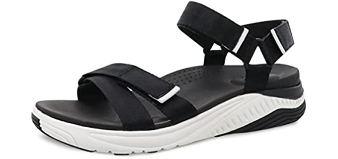 Dansko Women's Racquel - Sporty Sandals for Flat Feet