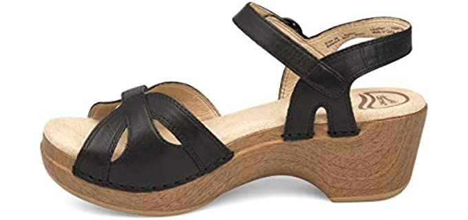 Dansko Women's Season - Formal Sandals for Flat Feet