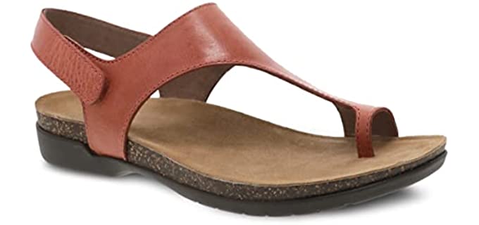Dansko Women's Reece - Sandals for Flat Feet