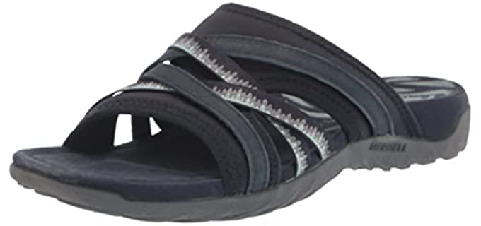 Merrell Women's Terran 3 Cush Slide - Slide Sandals for Diabetics