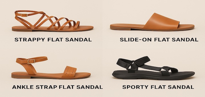 Essential Flat Sandals Types for Summer
