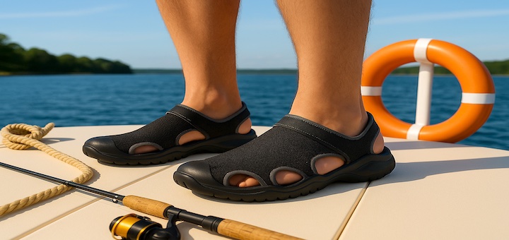 Water-Friendly Sandals for Boating Featured Image