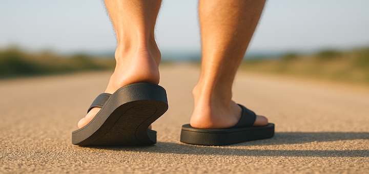 Premium Long Distance Walking Flip-Flops Featured Image