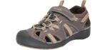 Grition Men's Closed toe - Sandals for Hiking and Water Sports