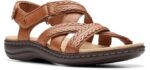 Clarks Women's Laurieann Rena - Sandal for Arthritic Feet