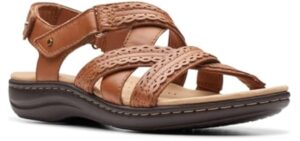 Clarks Women's Laurieann Rena - Sandal for Arthritic Feet