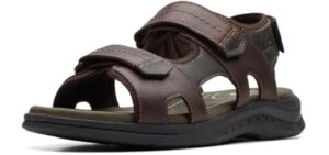 Clarks Men's Walkford - Neuropathy Comfort Sandals