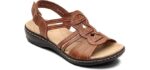 Clarks Women's Leisa Janna - Podiatrist Recommended Sandals