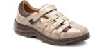 Dr. Comfort Women's Breeze - Fisherman’s Sandal for Knee Pain