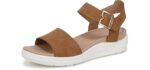 Dr. Scholls Women's Time Off Sky - Sporty Sandals for Arthritic Feet