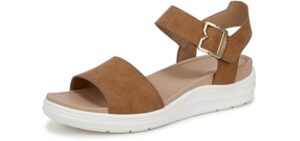 Dr. Scholls Women's Time Off Sky - Sporty Sandals for Arthritic Feet