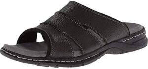 Dr. Scholls Men's Gordon - Orthopedic Slide Open Toe Comfort Sandal