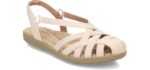 Earth Origins Women's Nellie - Walking Sandals for Long Toes