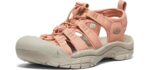 Keen Women's Rose - Fisherman Sandals for Long Toes
