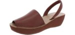 Kenneth Cole reaction Women's Fine Glass - Peep Toe Sandals for Long Toes