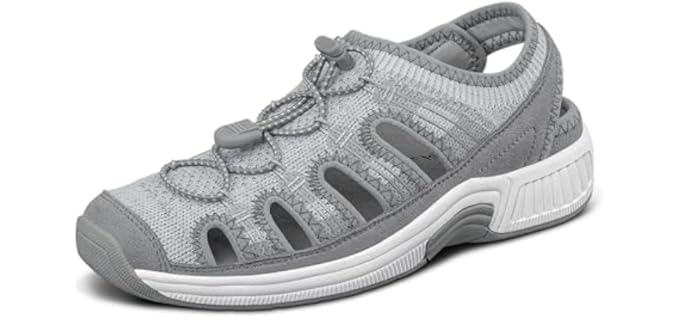 Orthofeet Women's Naples - Fisherman’s Sandal for Bunions