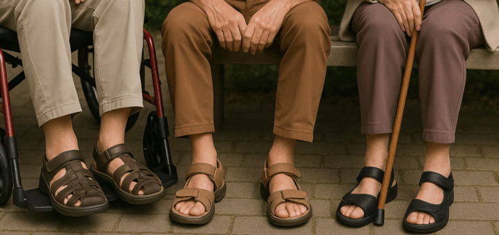 Perfect Supportive Sandals for Seniors Feautured Image Perfect Supportive Sandals for Seniors Feautured Image