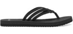 Sanuk Women's Yoga Sandy - Memory Foam Flip Flops