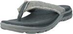 Skechers Men's Supreme Bosnia - Memory Foam Flip Flops