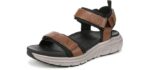 Vionic Men's Max Wanderer - Orthopedic Comfort Sandal