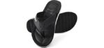 Zoksove Men's Arch Support - Memory Foam Flip Flops