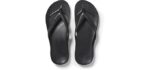 Archies Men's Orthotic - Flip Flop for Showering
