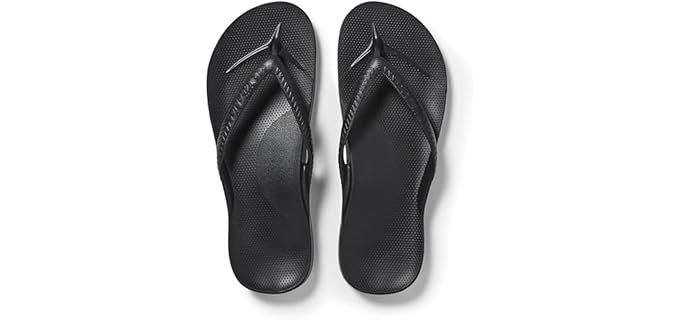 Archies Men's Orthotic - Flip Flop for Showering