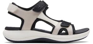 Clarks Women's Mira Bay - Dressy Sandals for Extensor Tendonitis
