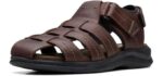 Clarks Men's Walkford Fish - High Instep Summer Sandals
