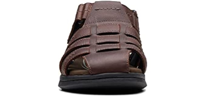 Clarks Men's Walkford Fish - High Instep Summer Sandals