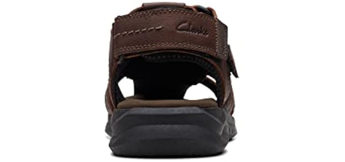 Clarks Men's Walkford Fish - High Instep Summer Sandals