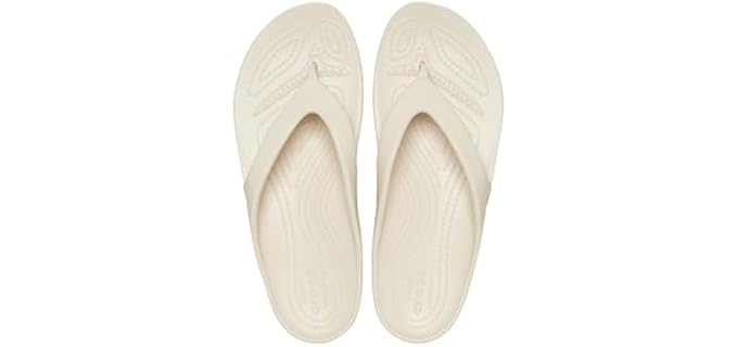 Crocs Women's Kadee II - Orthopedic Flip Flops for Plantar Fasciitis