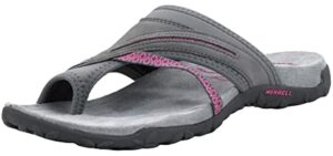 Merrell Women's Terran Post II Bracken - Supportive Walking Sandals