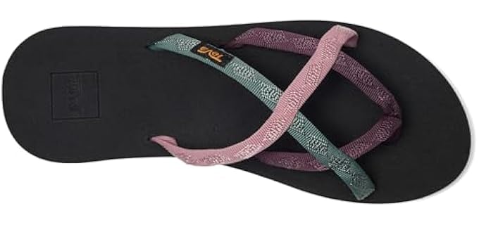 Teva Women's Olowahu - Flat Feet Flip Flops
