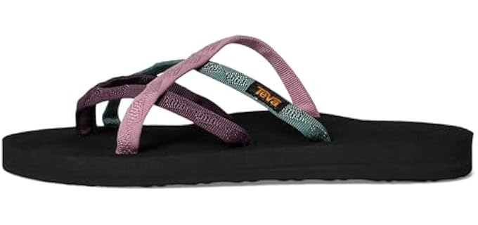 Teva Women's Olowahu - Flat Feet Flip Flops