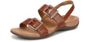 Vionic Women's Reese Slingbacks - Sandal for Flat Feet