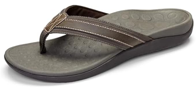 Vionic Men's Tide 544MTIDE - Podiatrist Recommended Flip Flop Sandal