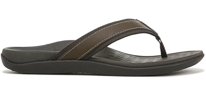 Vionic Men's Tide 544MTIDE - Podiatrist Recommended Flip Flop Sandal