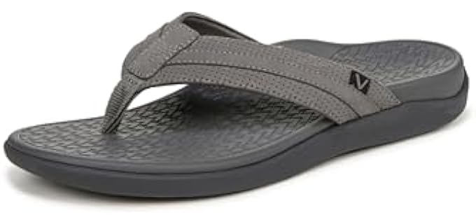 Vionic Men's Tide II - Flat Feet Flip Flops