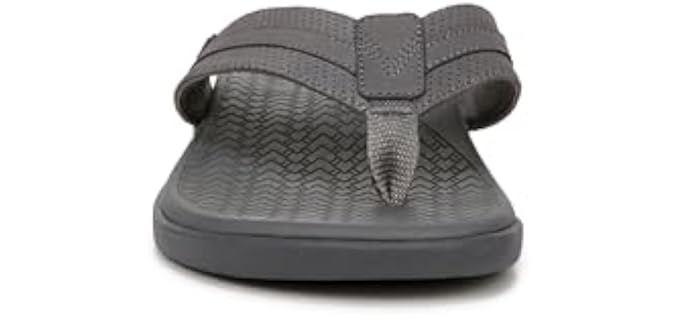 Vionic Men's Tide II - Flat Feet Flip Flops