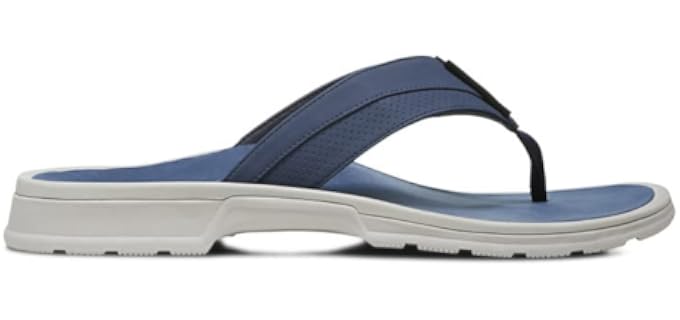 Vionic Men's Wander Wyatt - Flat Feet Flip Flops