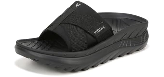 Vionic Unisex Rebound - Sandal for Flat Feet