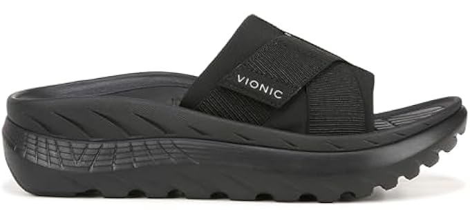 Vionic Unisex Rebound - Sandal for Flat Feet