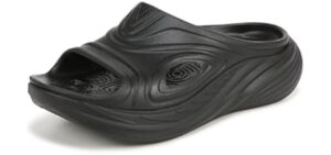 Vionic Unisex Cove Rx Slide - Sandal for Flat Feet