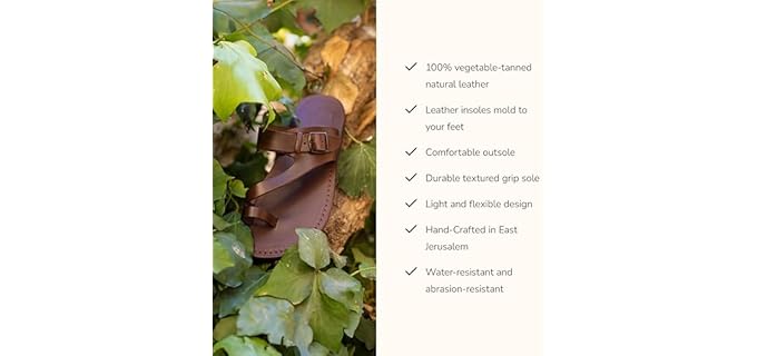 Jerusalem Sandals Men's Abner - Sandals with a Toe Loop