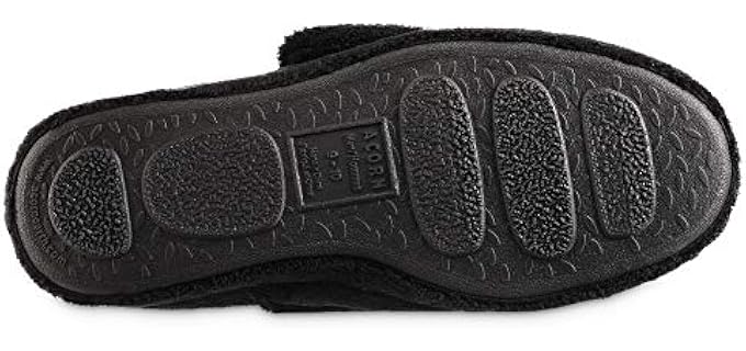 Acorn Men's Wrap - Slippers for Cracked Heels