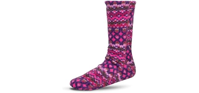 Acorn Women's Fleece - Slipper Socks