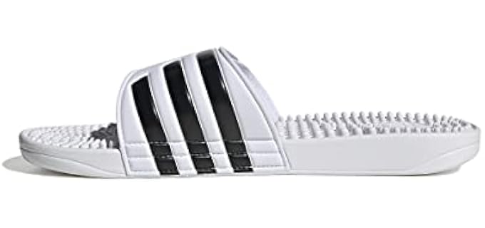 Adidas Unisex Adissage - Orthopedic Slides for Comfort & Circulation