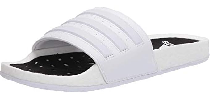 Adidas Women's Boost - Comfortable Slide Sandal