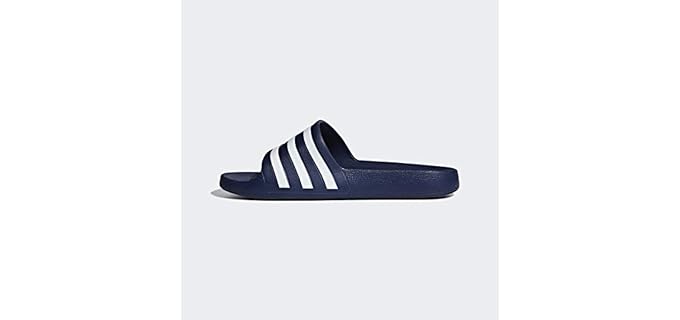 Adidas Men's Adilette Aqua - Water Friendly Slide Sandals